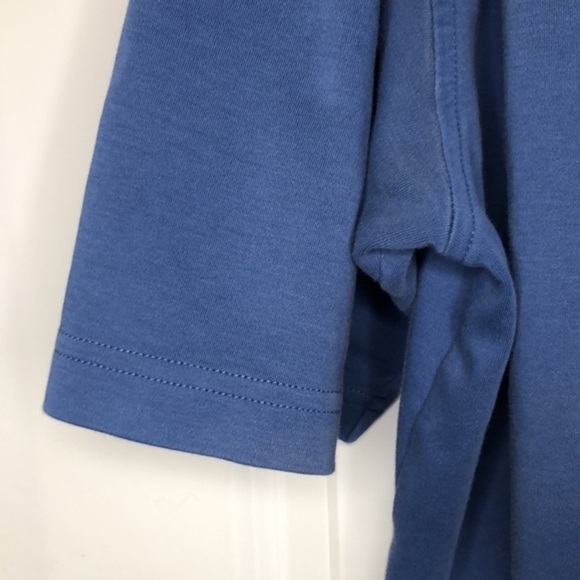 GREY GOOSE | Mens Grey Goose Logo 3-Button Collared Blue Cotton Polo | XL - Picture 5 of 9